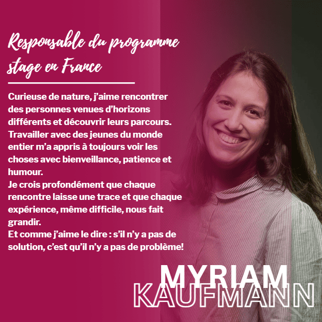 Présentation Myriam KAUFMANN